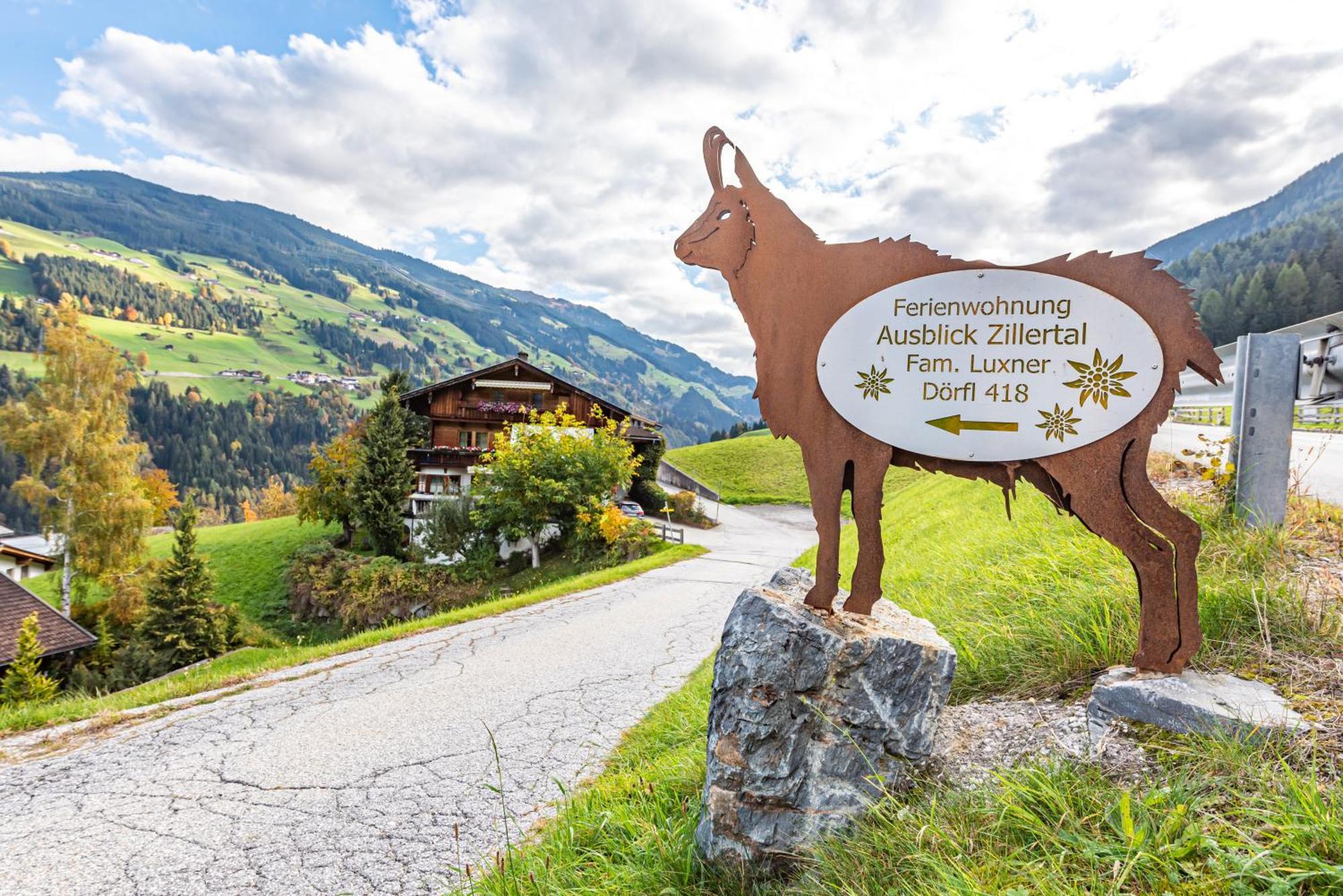 Ferienwohnung Ausblick Zillertal Хайнценберг Екстериор снимка