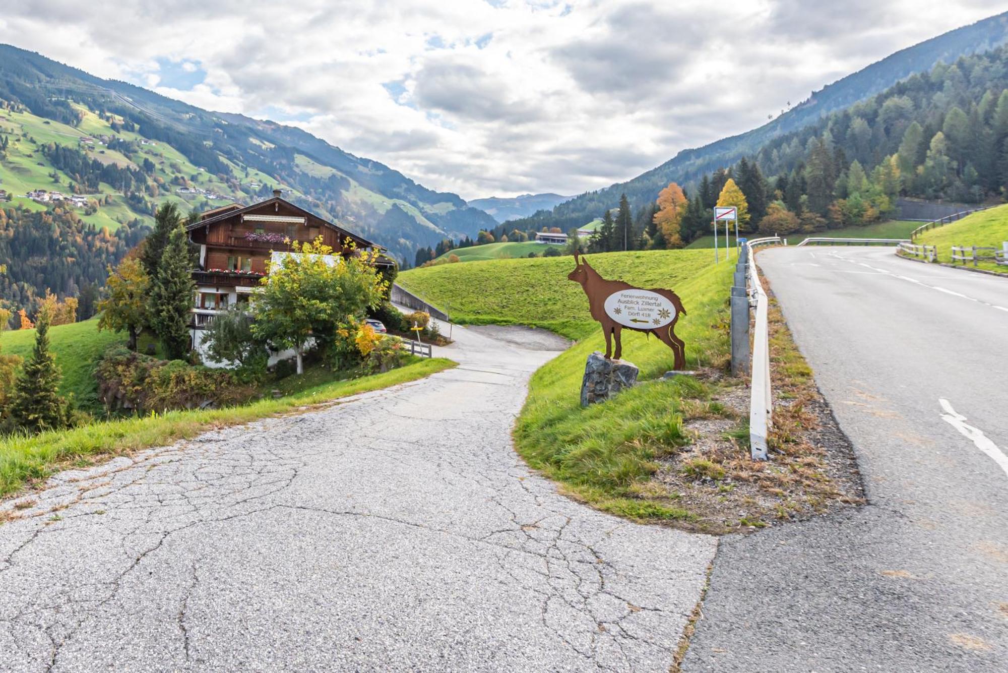 Ferienwohnung Ausblick Zillertal Хайнценберг Екстериор снимка