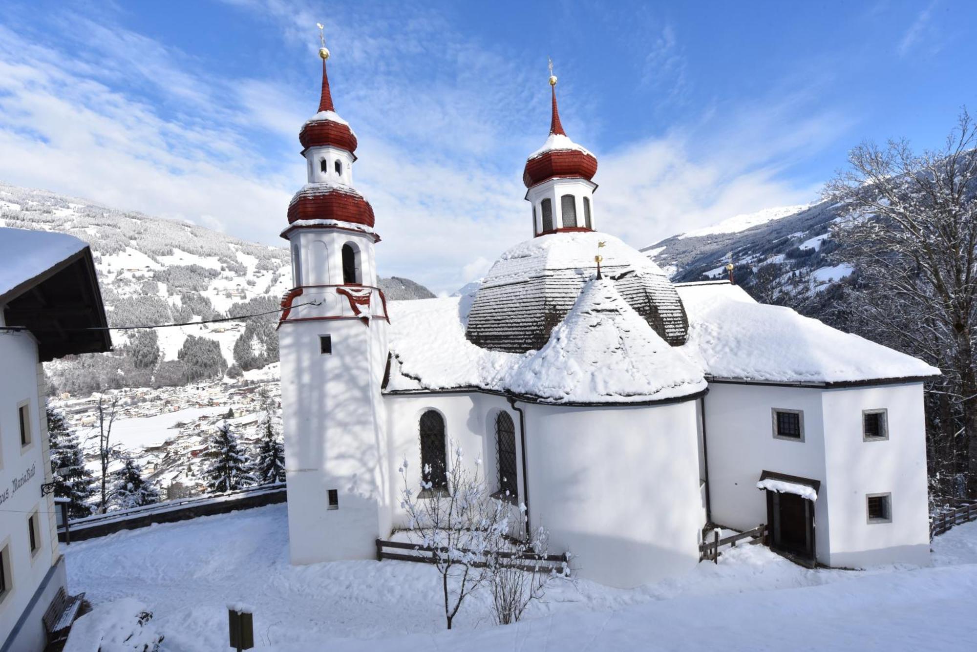 Ferienwohnung Ausblick Zillertal Хайнценберг Екстериор снимка