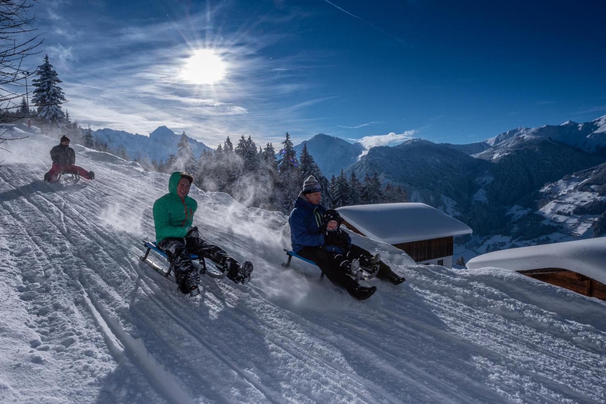 Ferienwohnung Ausblick Zillertal Хайнценберг Екстериор снимка